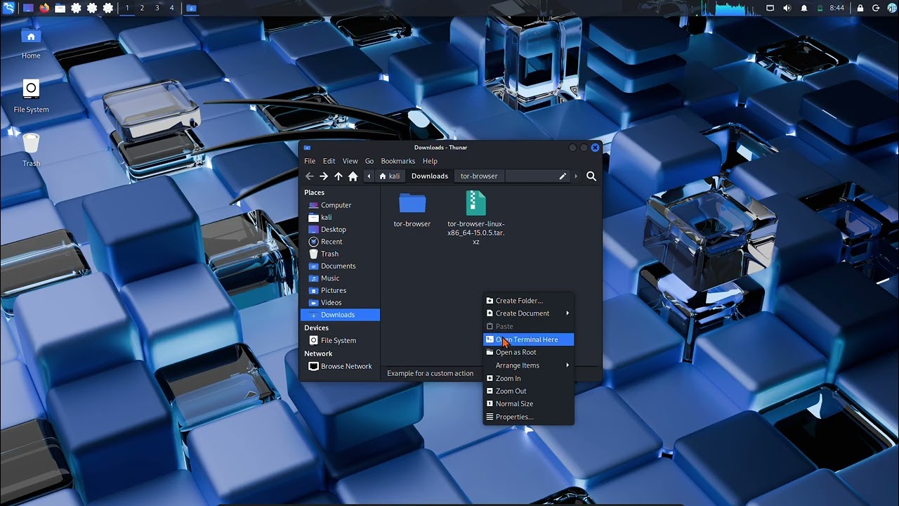 اسهل و اسرع طريقة لتثبيت tor browser علا kali linux