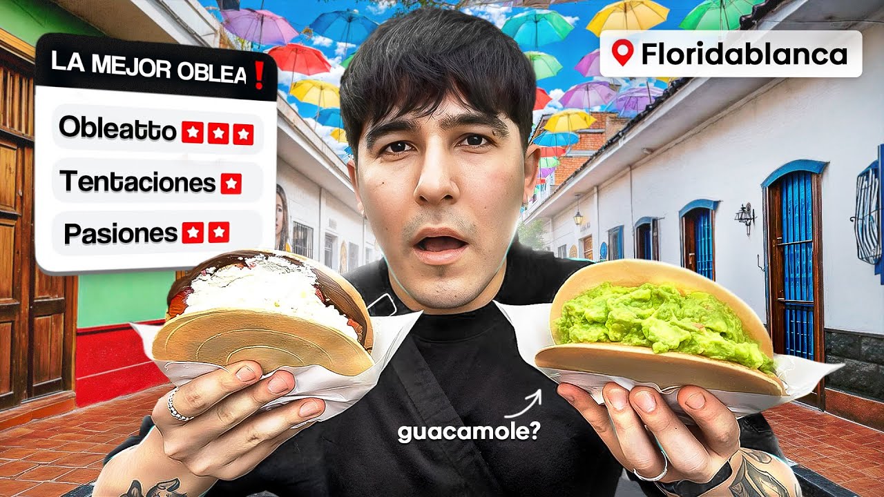 ENCONTRÉ las MEJORES OBLEAS de COLOMBIA / Termino sorprendido!