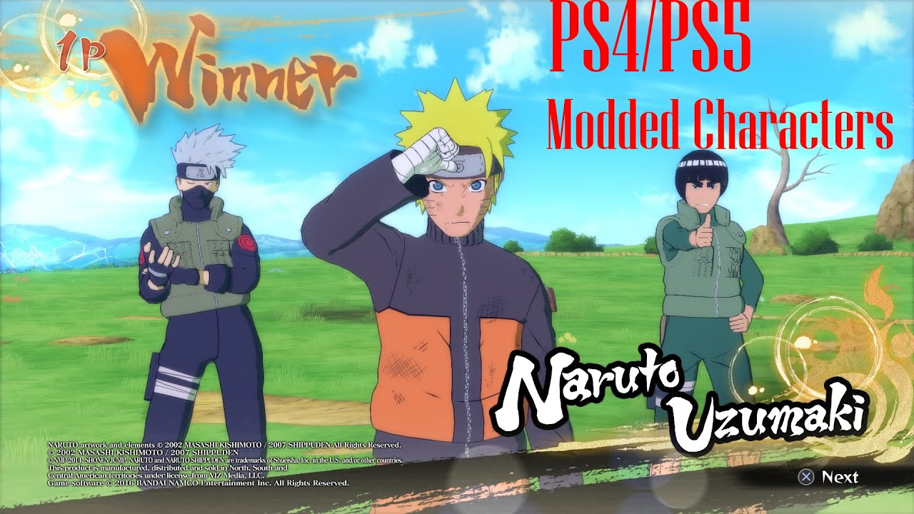 How to Use Modded Characters | Naruto Ultimate Ninja Storm 4 (PS4/PS5) | Savewizard Tut