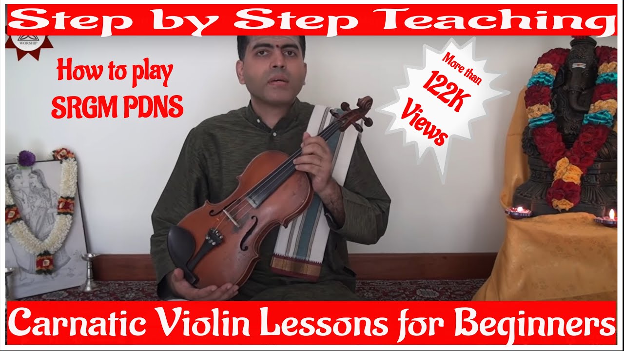 Violin Basic Lessons (Carnatic Music) Part 1 #violintutorial #violintutor #carnaticviolin #music