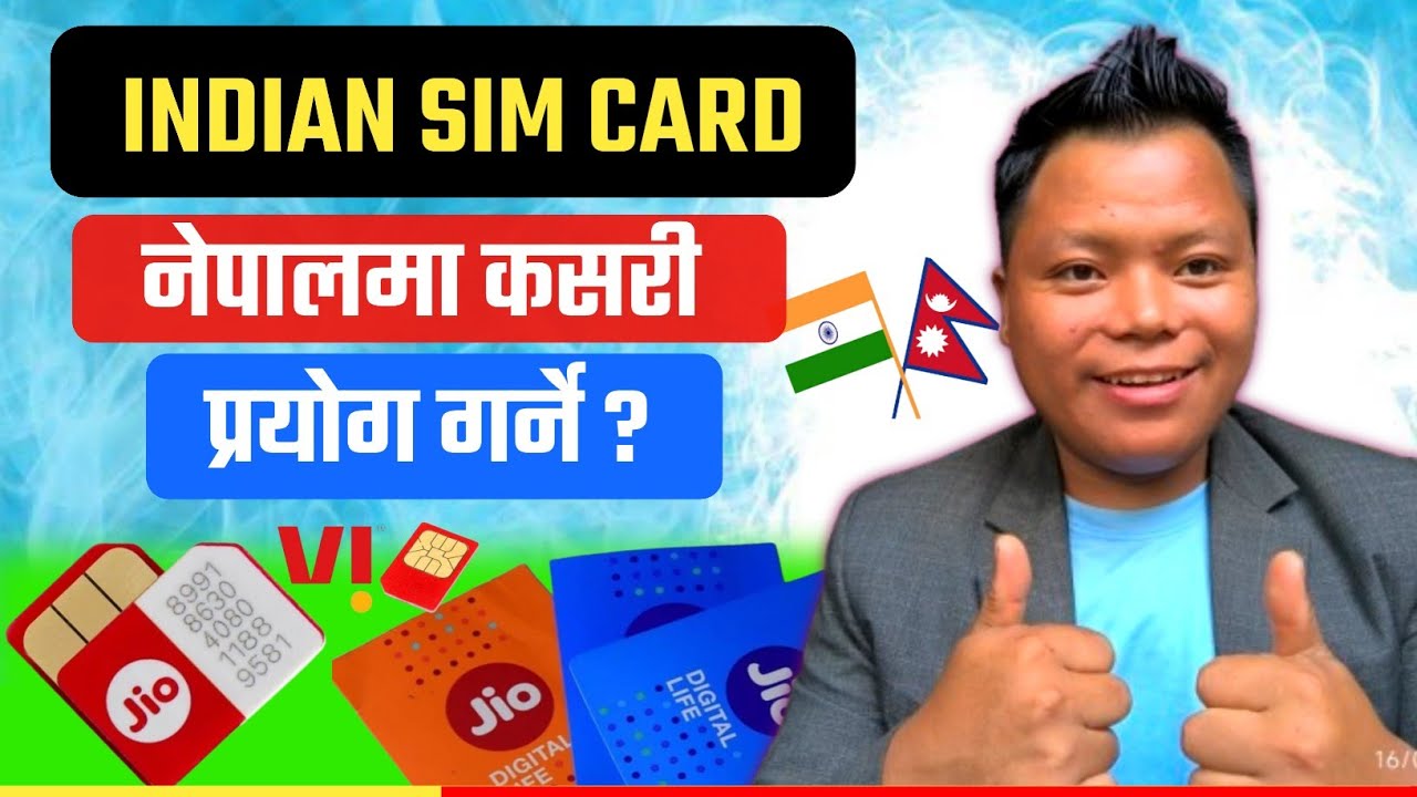 How to use indian sim in nepal | indian sim card work in nepal | jio | airtel | vodaphone 