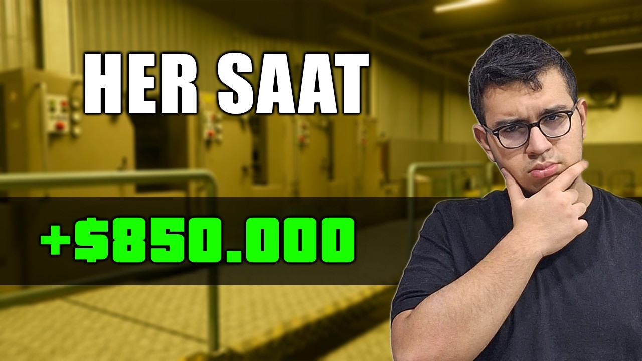 SAATLİK $850 BİN NASIL KAZANILIR (COUNTERFEIT CASH GTA5)