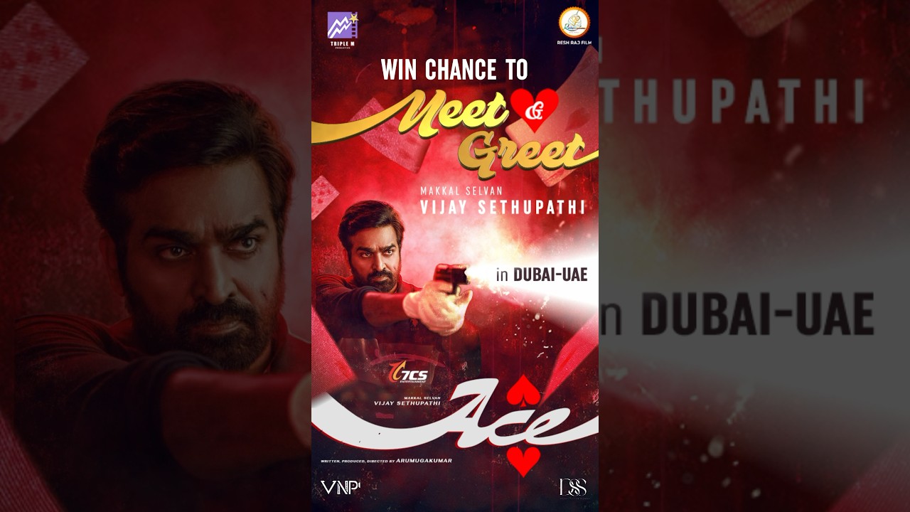 Win - Chance to meet and greet Vijay Sethupathi, Ace movie, Trailer, Songs, Full movie, Tamil movie
