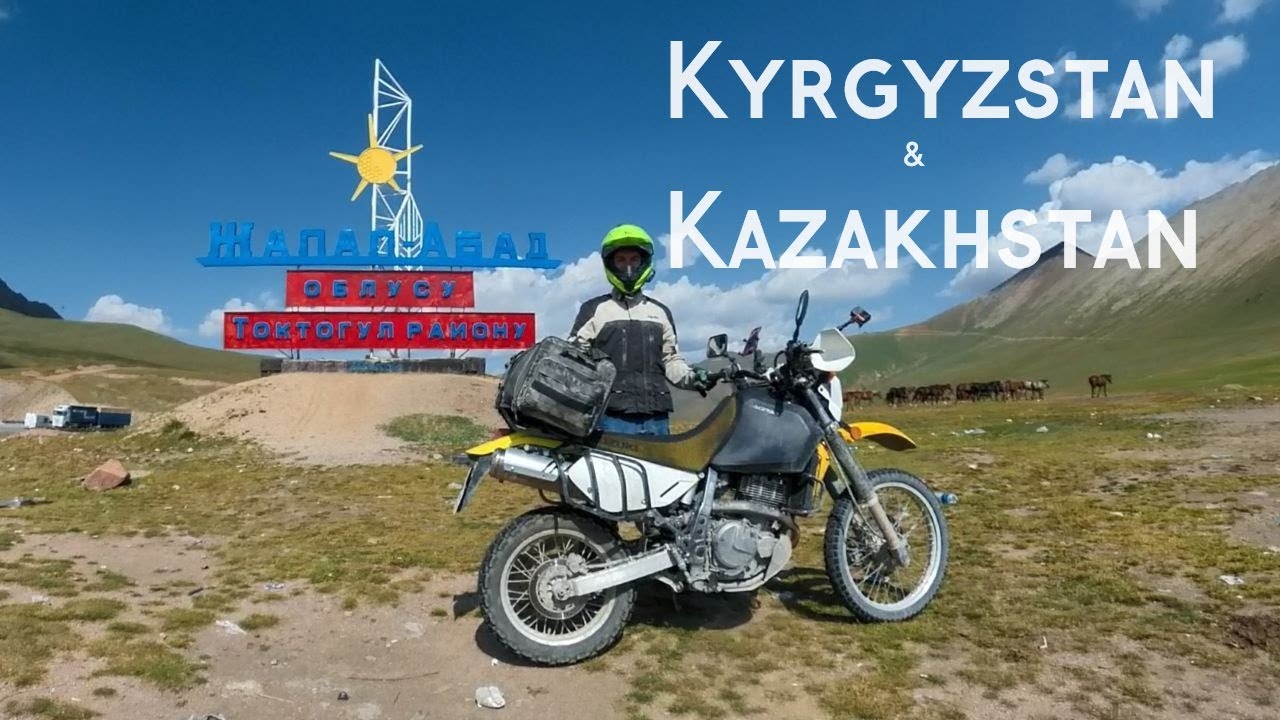 Central Asia Motorbike Adventure Kyrgyzstan Kazakhstan Suzuki DR650