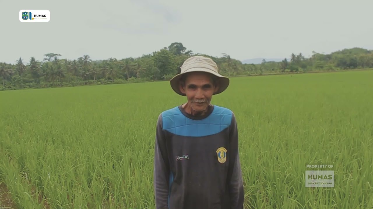 Irigasi perpimpaan Desa Batulawang Kota Banjar