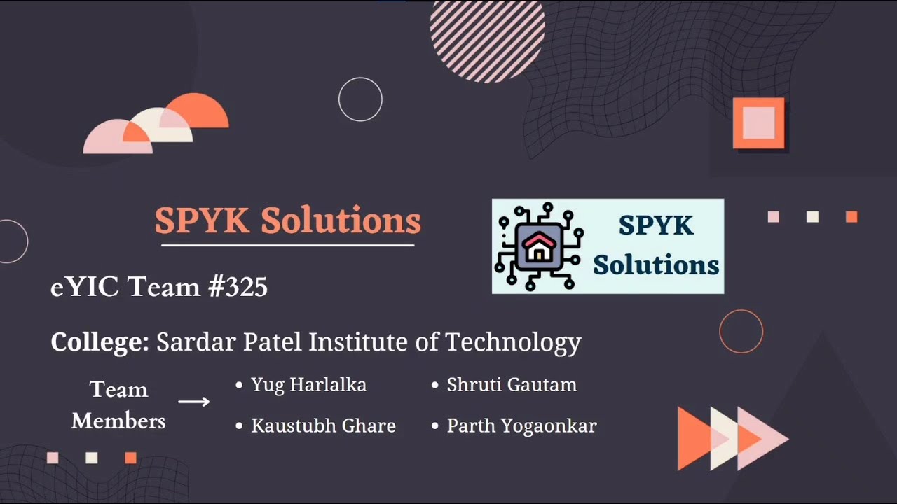 Innovation Sprint Video Submission | Team #325 | eYIC