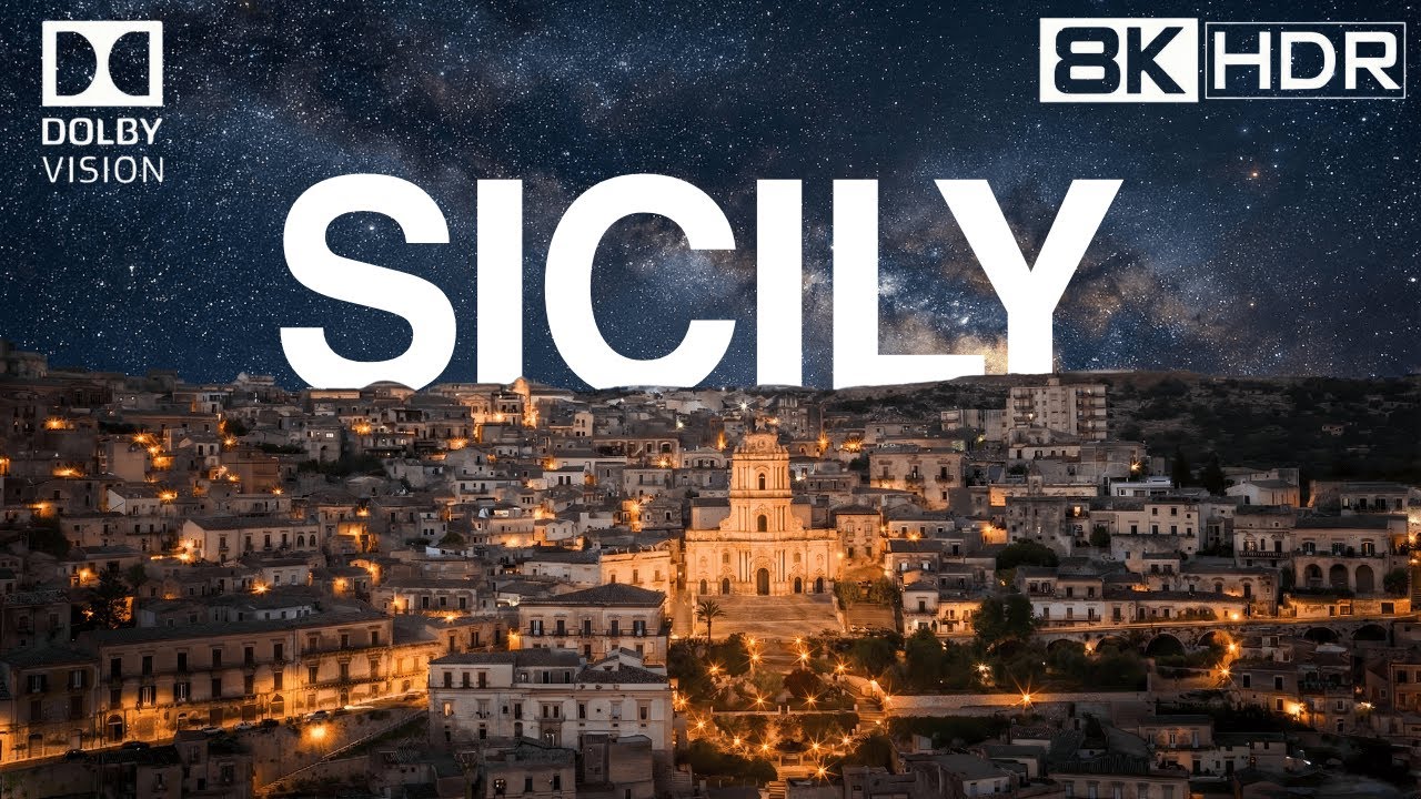 Sicily Italy in 4K HDR Video | Stunning Drone Views of Historic Town Catania