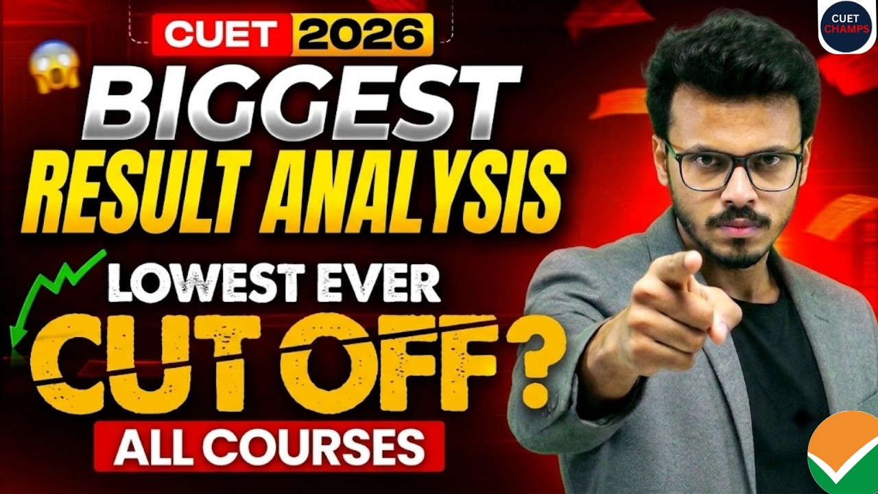 CUET RESULT Analysis | Lowest Cut OFFs ? | Detailed Information