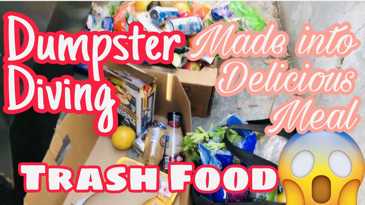 Dumpster diving | cooking the food from trash | pinoy abroad
