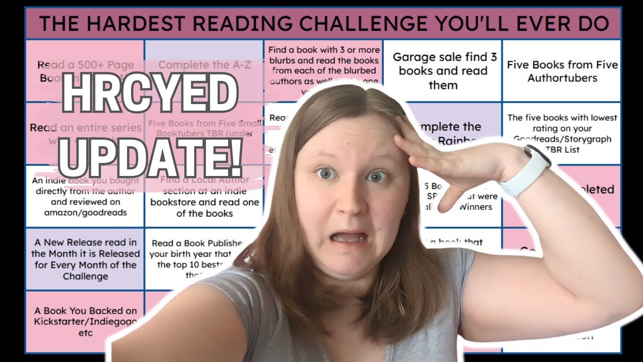 HRCYED UPDATE || only 2.5 months left for the hardest reading challenge you'll ever do!