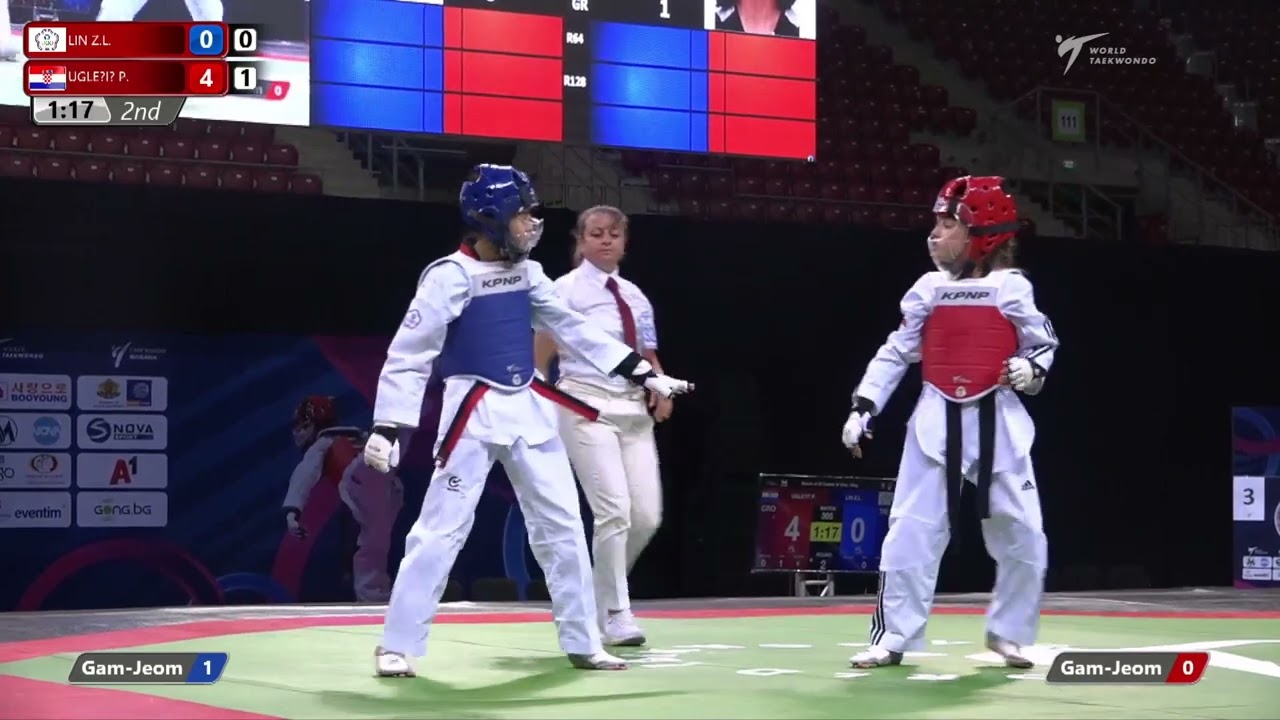 305 R32 Girls ‐33kg TPE LIN Zi‐ling CRO UGLE Petra