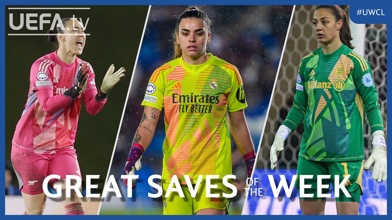Great Women's Champions League Saves Quarter-Finals | Misa, Zinsberger, Grohs...