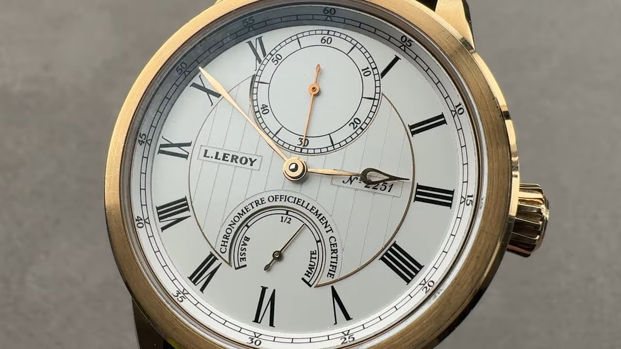 L. Leroy Marine Deck Chronometer (LL2011) L. Leroy Watch Review