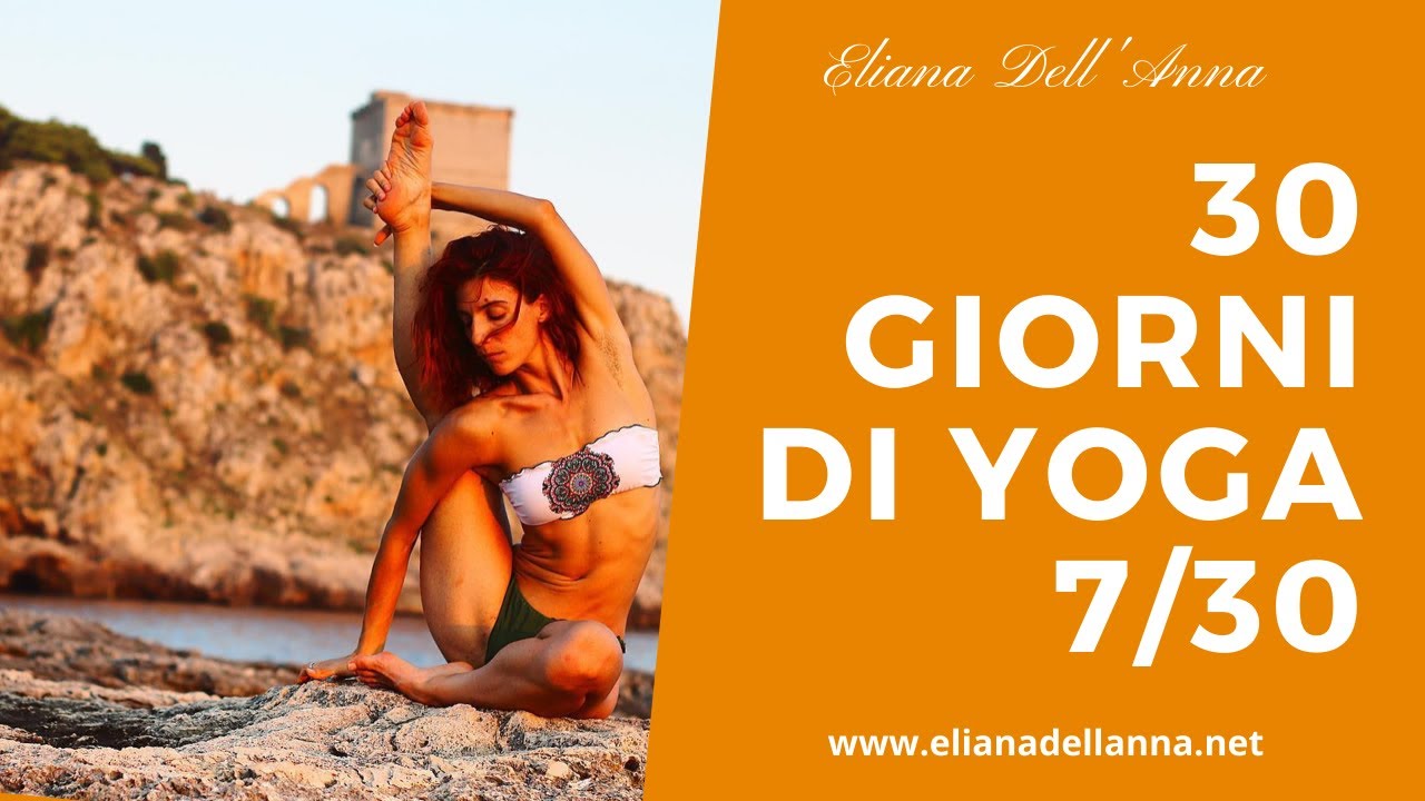 30 Giorni di Yoga | Giorno 7 - La Tartaruga / Addominali con Eliana Dell'Anna