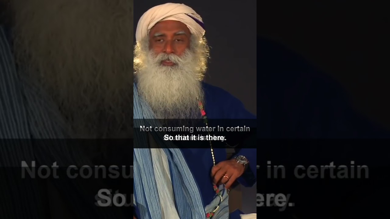 You must eat high water content foods #Sadhguru #shorts #yogiwisdom