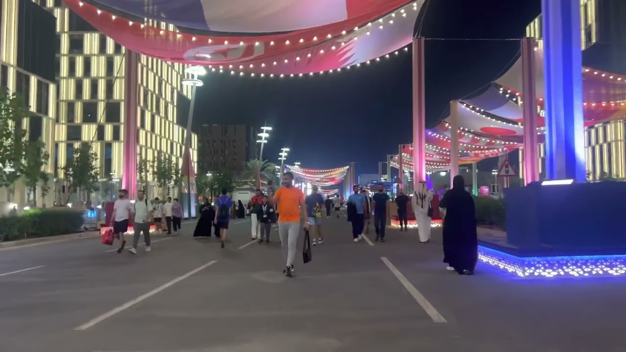 beautiful Call of prayer @lusail boulevard #fifaworldcupqatar2022 #qatar