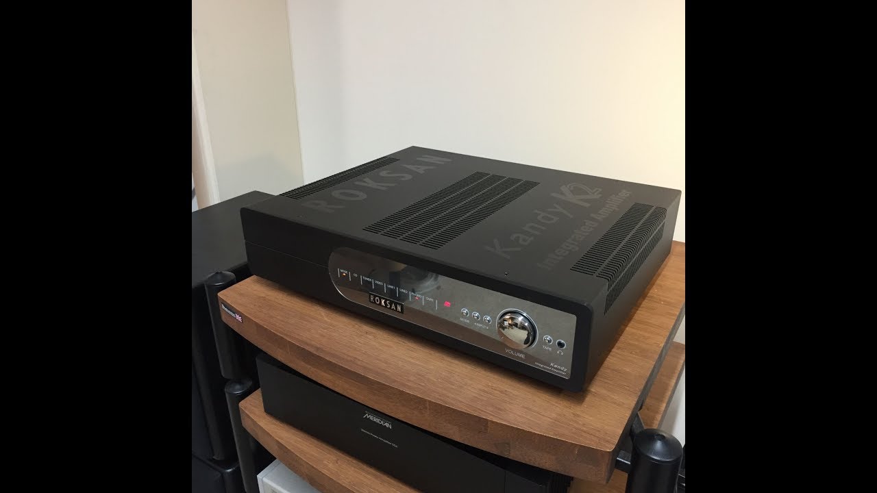 Стереоусилитель Roksan KANDY K2 - распаковка и включение