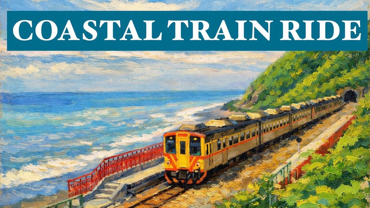 A Surprisingly Beautiful Train Ride Along Taiwan’s Coast 🌊