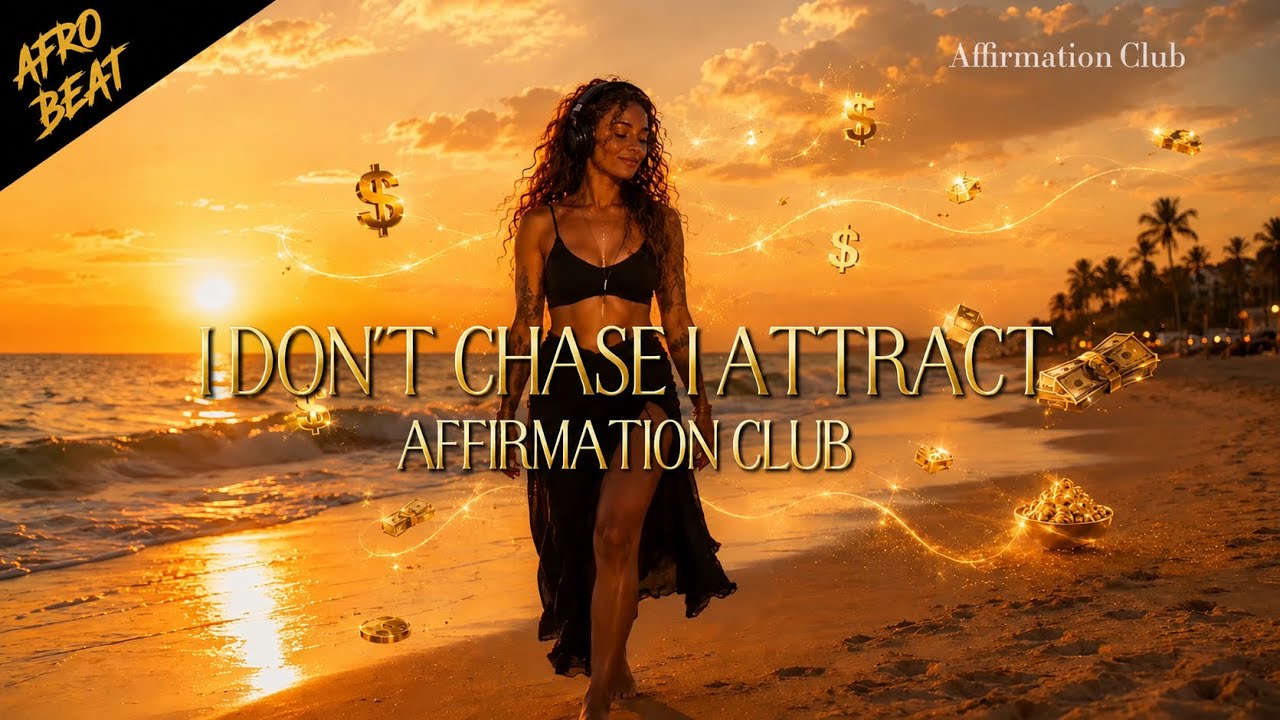 I don&rsquo;t Chase, I attract (Afro beat) - Affirmation Club | Manifestation music | High frequency music