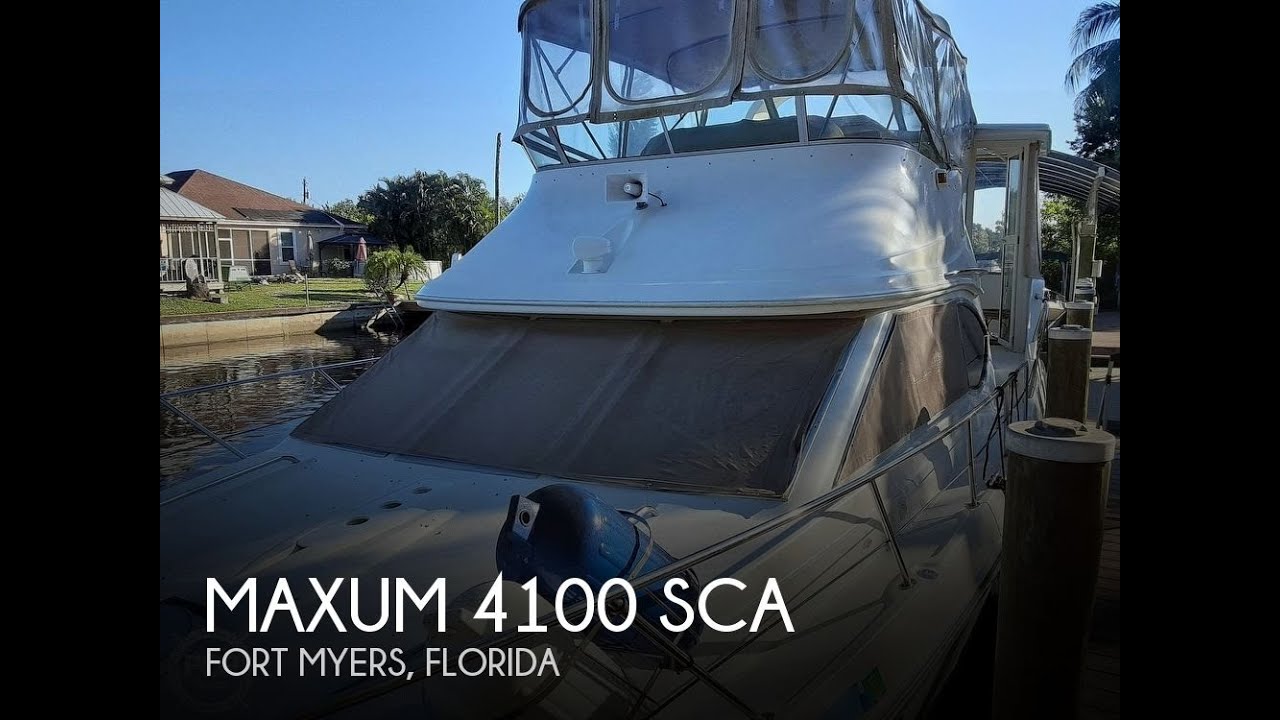 Used 2000 Maxum 4100 SCA for sale in Fort Myers, Florida