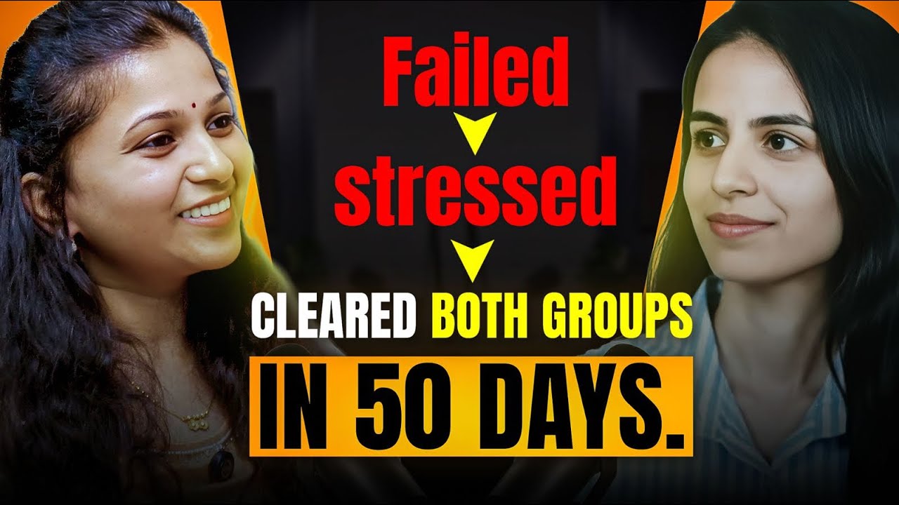 She Had 50 Days to Clear Both Groups | CA Gita 