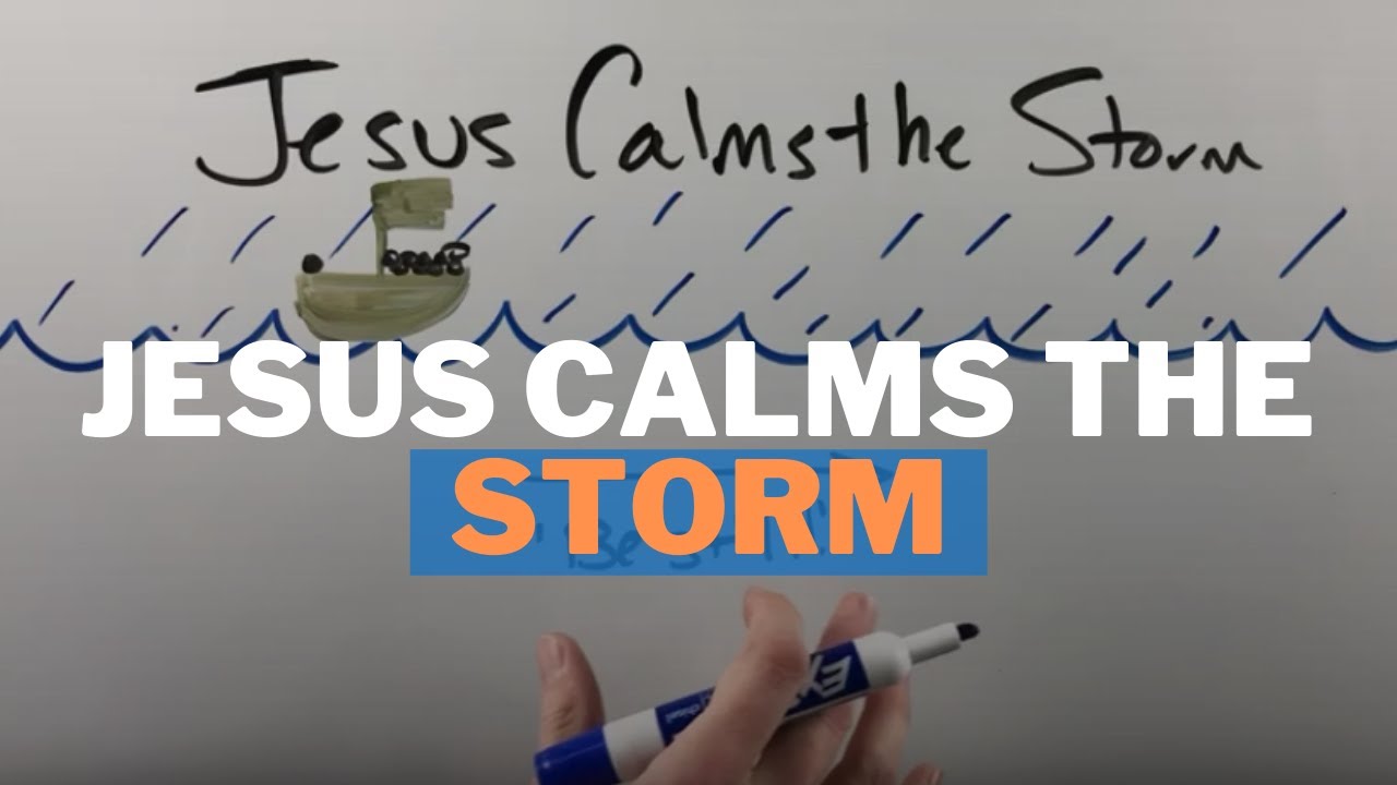 Jesus Calms the Storm (Meaning & Reflection)