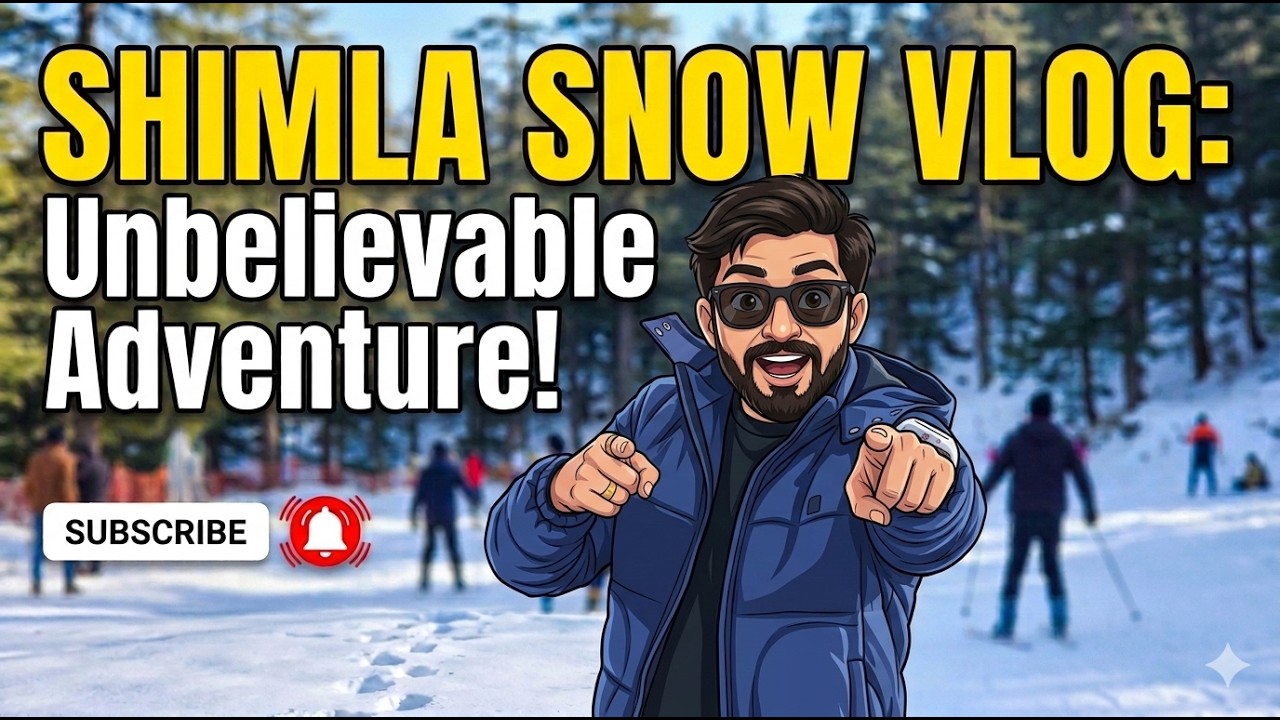 Exploring Shimla in 24 Hours – Hidden Spots You Must See ! #travel #indianvlogger #shimla #vlog