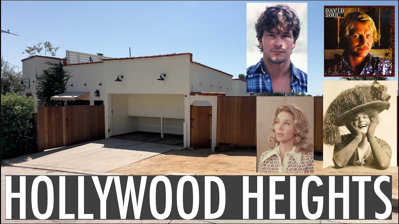 Story Location Tour- The HOLLYWOOD HEIGHTS homes of Patrick Swayze, David Soul, Eva Tanguay & more