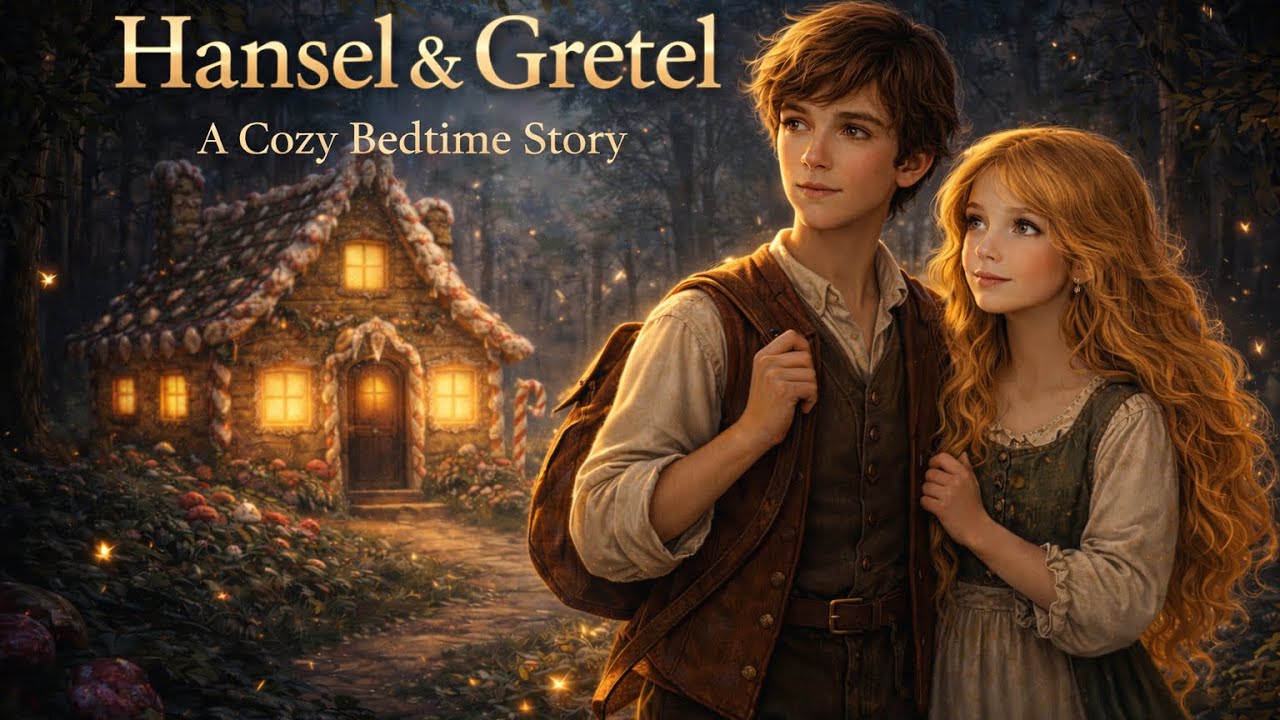 Hansel & Gretel: The Path of White Stones | Cozy Sleep Story