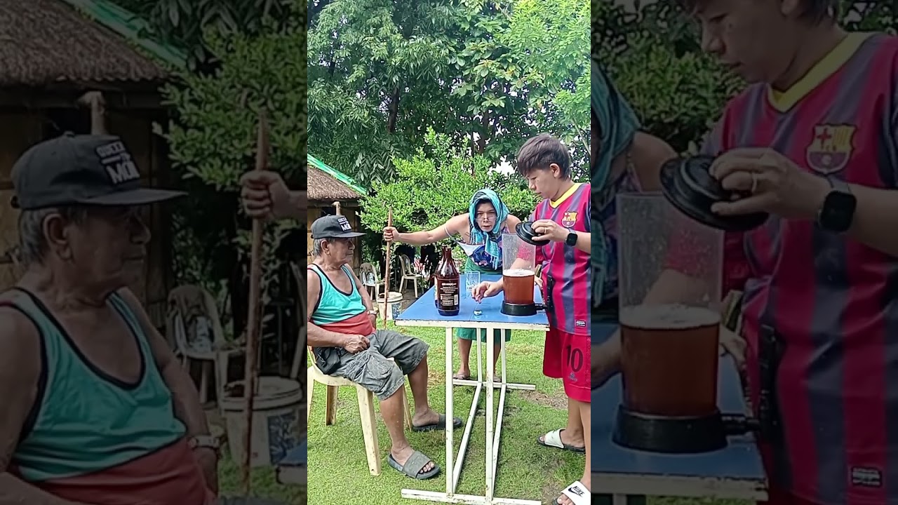 Ay hindi nga hila ang paa.