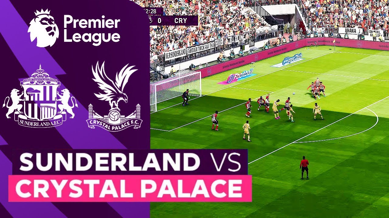 Sunderland vs Crystal Palace | Premier League 25/26 | EFOOTBALL PES - PS5 PRO [4K]