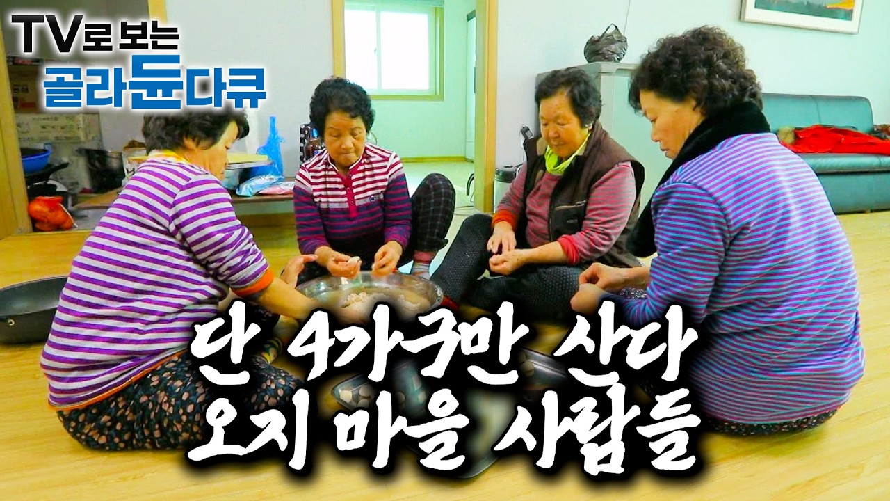 할머니들은 여전히 바깥세상이 궁금하다. 단 4가구만 산다는 오지 마을, 비수구미｜산골의 셰프가 차려낸 산중 밥상｜첩첩산중 스님의 겨울｜중년 부부의 낭만 섬살이｜한국기행｜#골라듄다큐