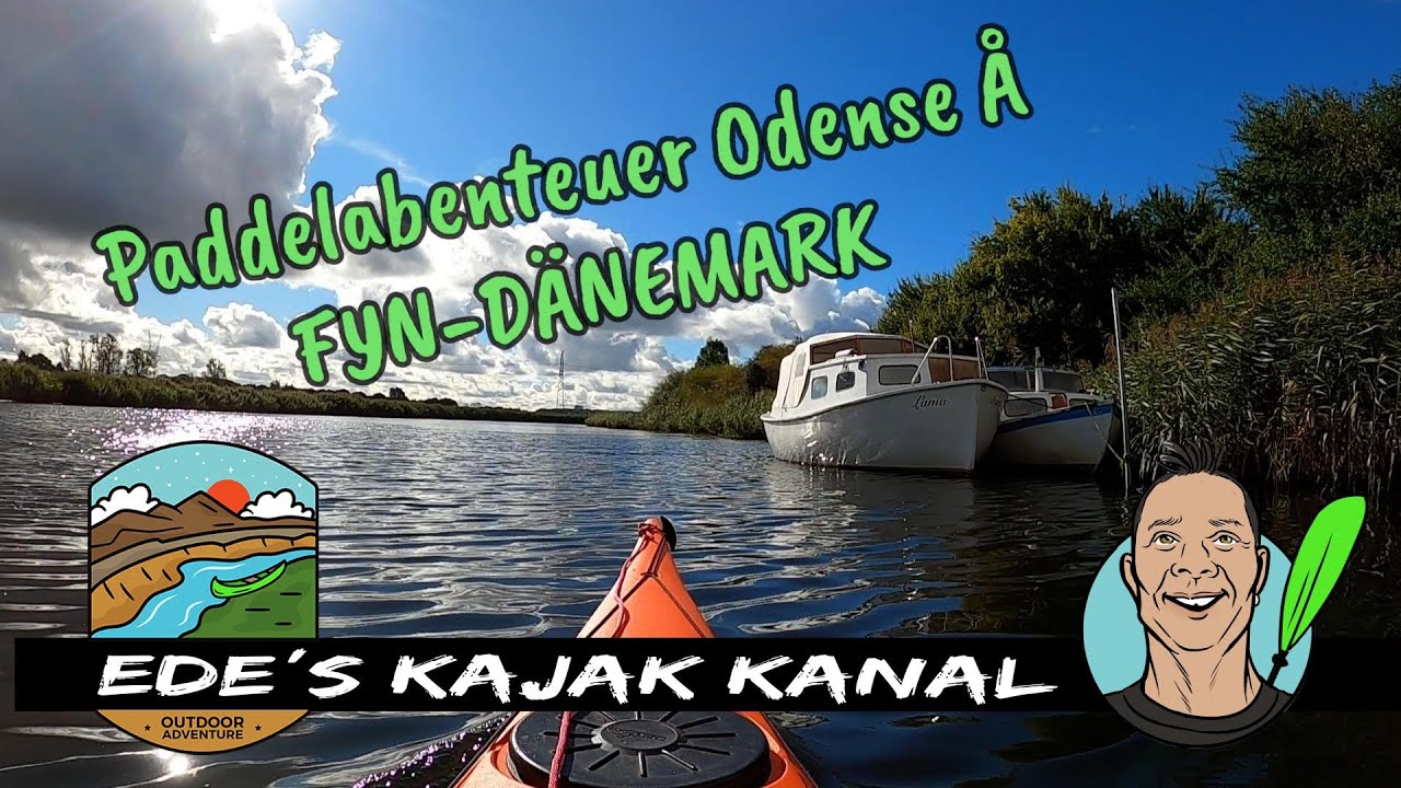 Paddelabenteuer - Odense å in Dänemark