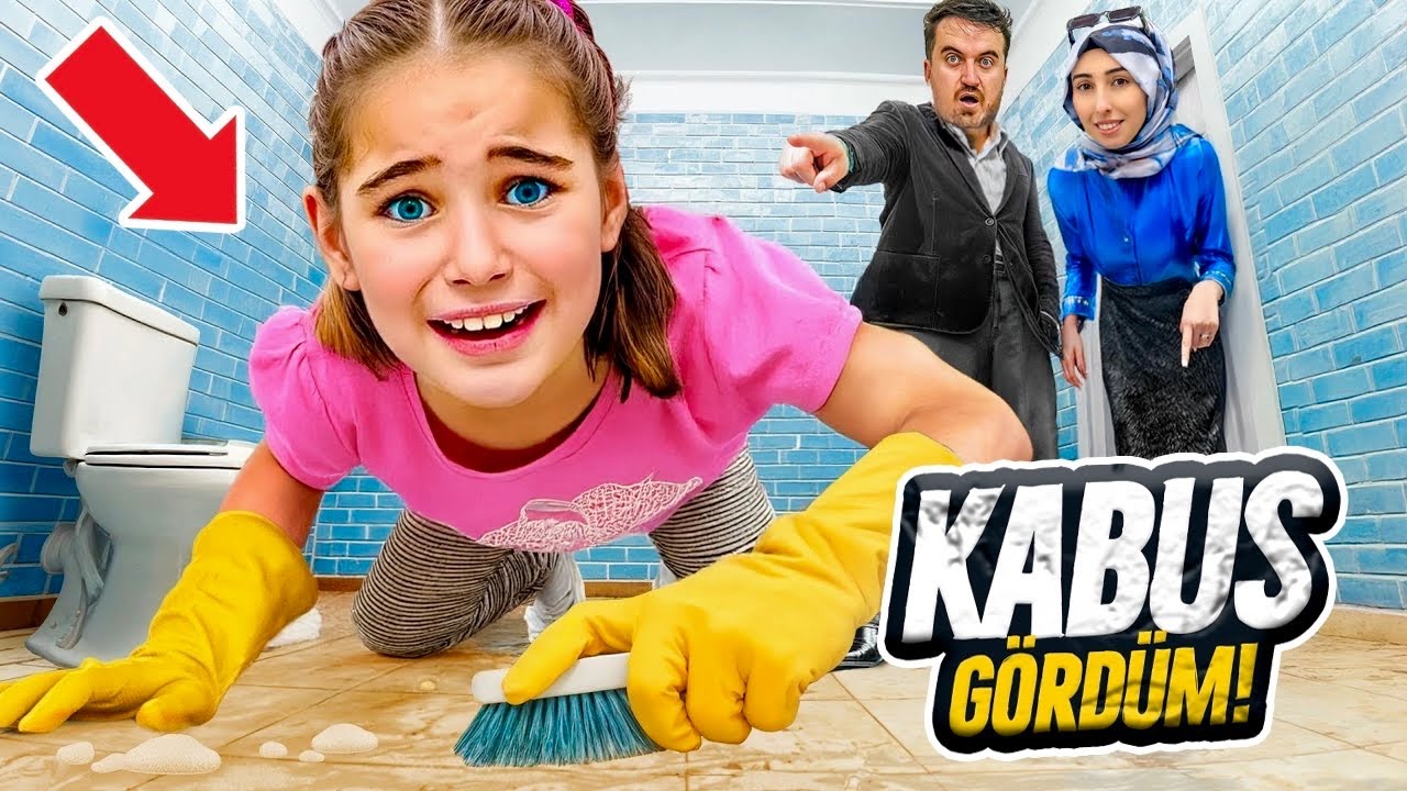 ELİF SİNEM KABUS GÖRDÜ !! ANNEM BABAM KÖTÜ DAVRANIYOR !! UYAN ELİF SİNEM !!