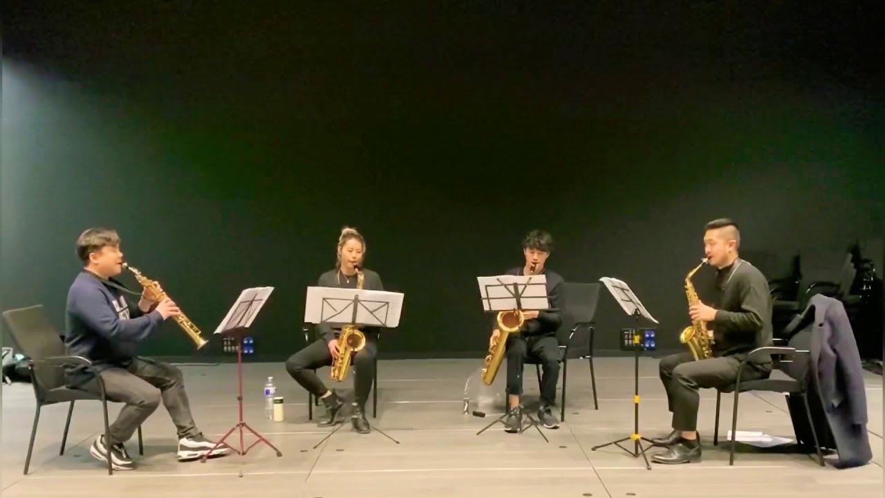 Presto of Summer, de l’été - A.Vivaldi for Saxophone quartet(quatuor) Ensemble FRanKOphone