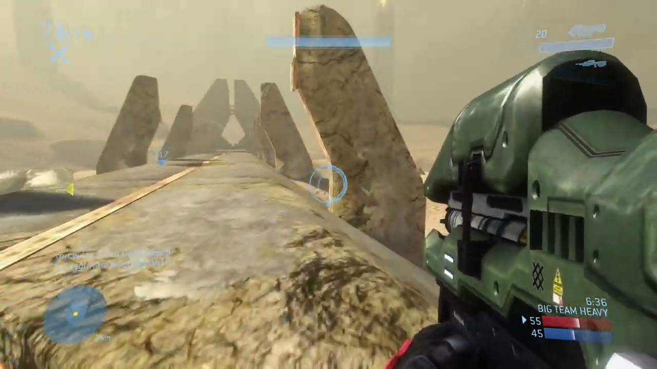 Halo 3 Multiplayer MCC #224 - Big Team Heavy - Sandtrap