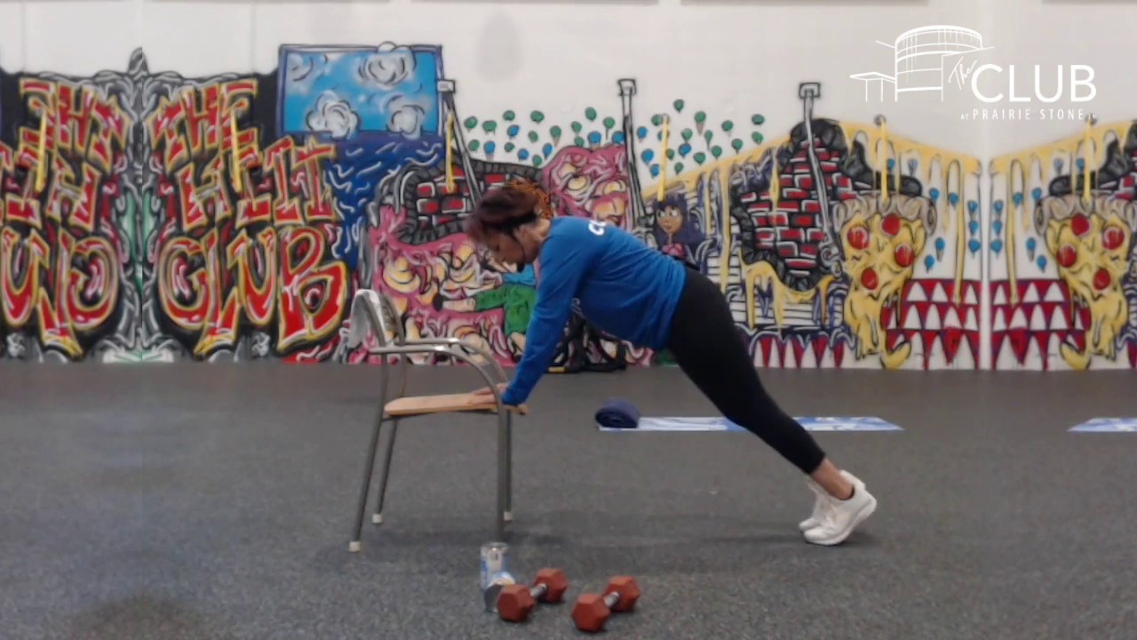 Chair Circuit - Virtual Workout with Sarah at The Club