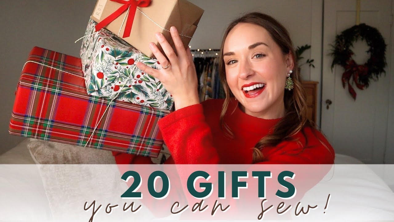 20 Handmade Gift Ideas You Can SEW! 🎁 | Holiday Sewing Patterns & DIY Gift Inspiration