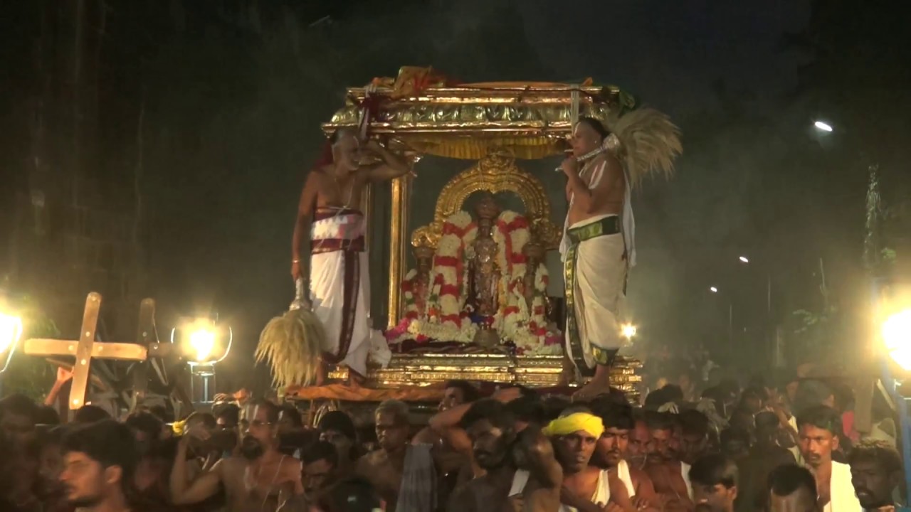Kanchi Varadarajan - Vaikasi Brahmothsavam 2018_Day 01 Morning Thanga Chapparam_31m 33s