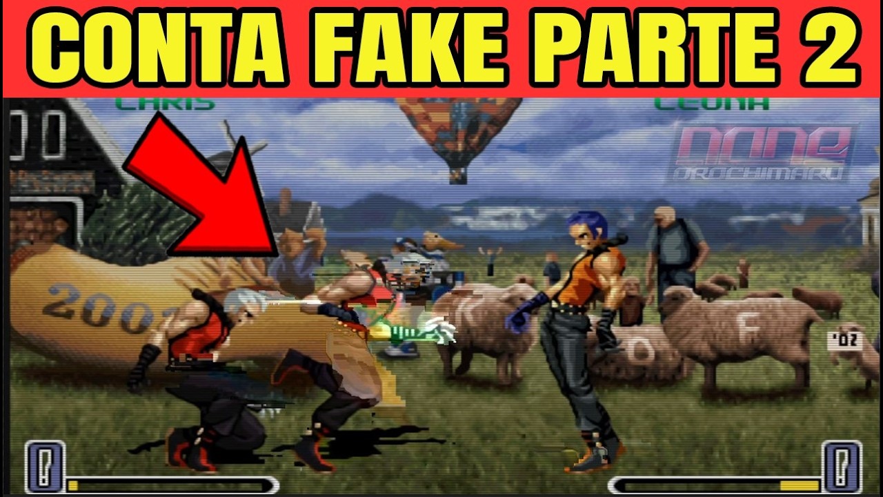 ►KOF 2002 NORMAL (TRY HARD)►TENTOU ME IMITAR SERÁ QUE DEU CERTO ? K´DASH ENTROU NA MENTE