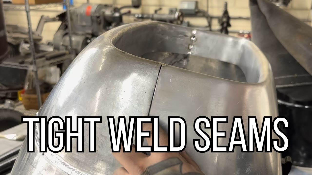 How to get nice tight weld seams