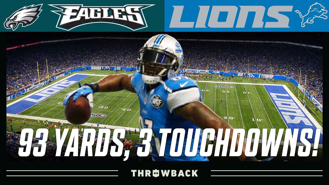 Megatron FEASTS on Thanksgiving! (Eagles vs. Lions 2015, Week 12)