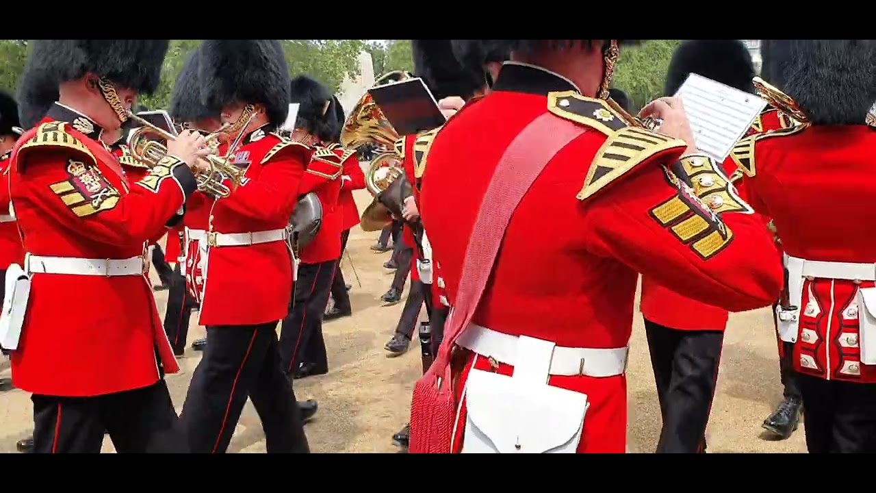 Massed Bands of the Guards Division at Trooping the Colour