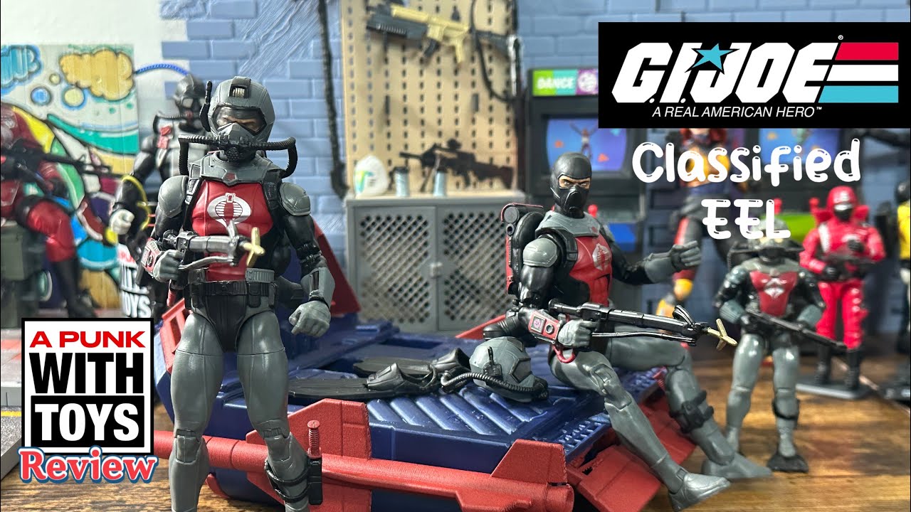 GI Joe Classified Cobra EEL Review