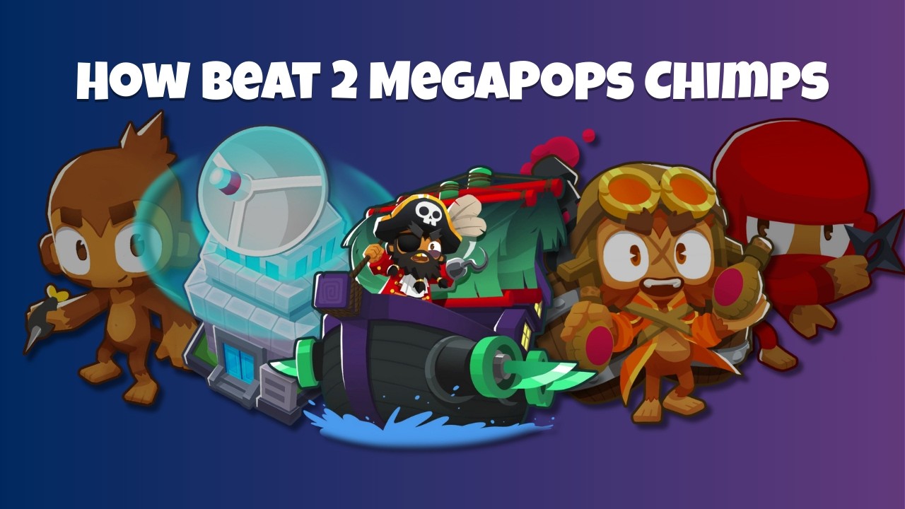 Как победить двух мегапопсов-обезьян в BTD6!