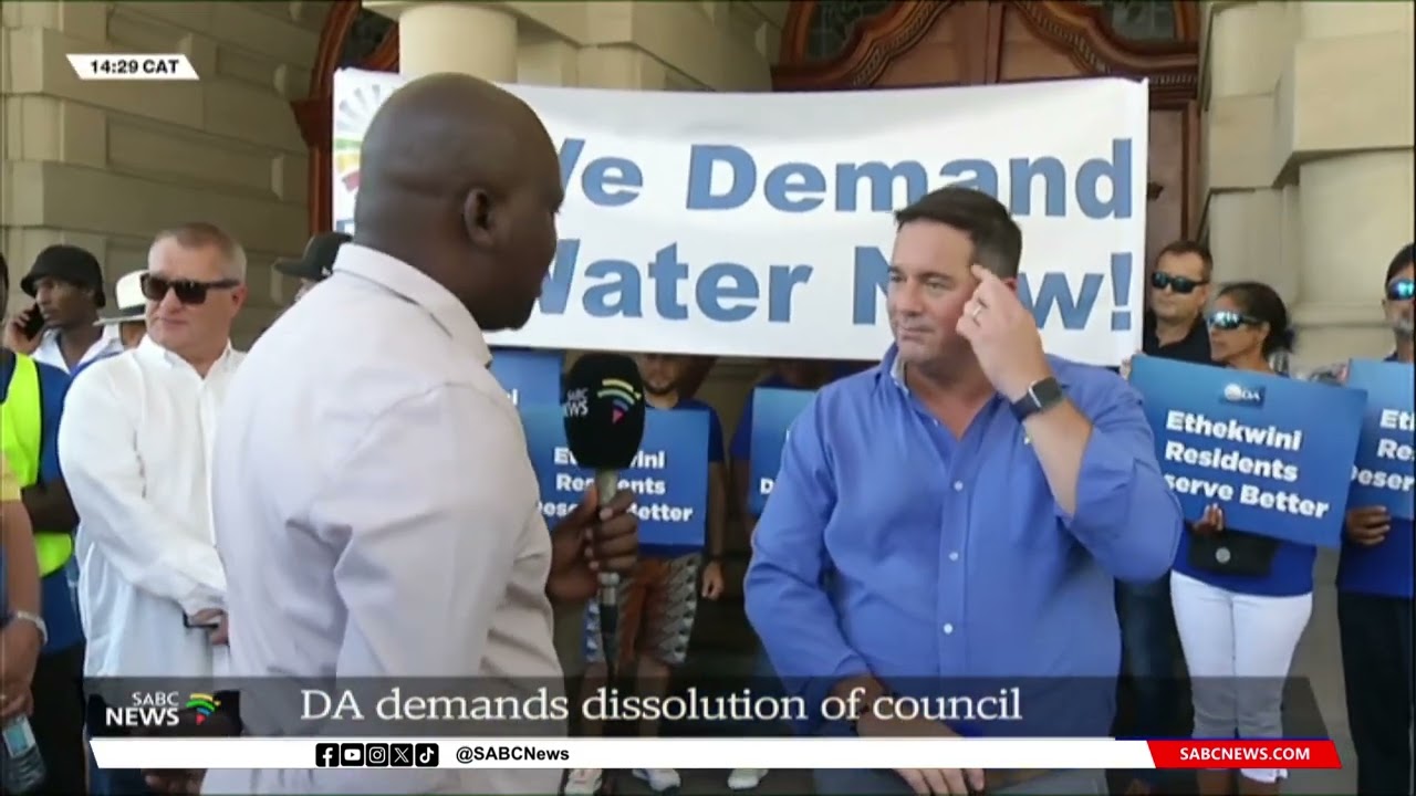 DA demands dissolution of ANC-EEF eThekwini council