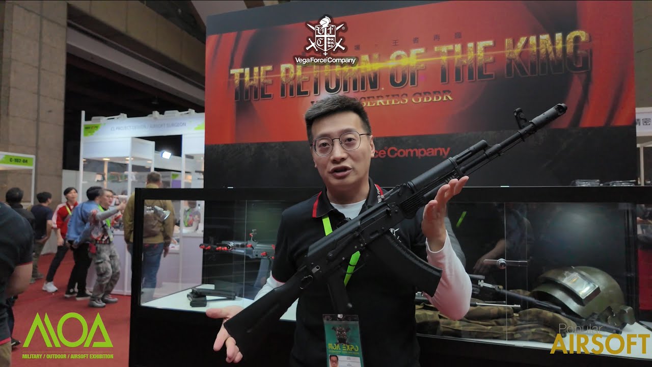 MOA Exhibition 2023: VFC AK74M Gas Blowback Rifle