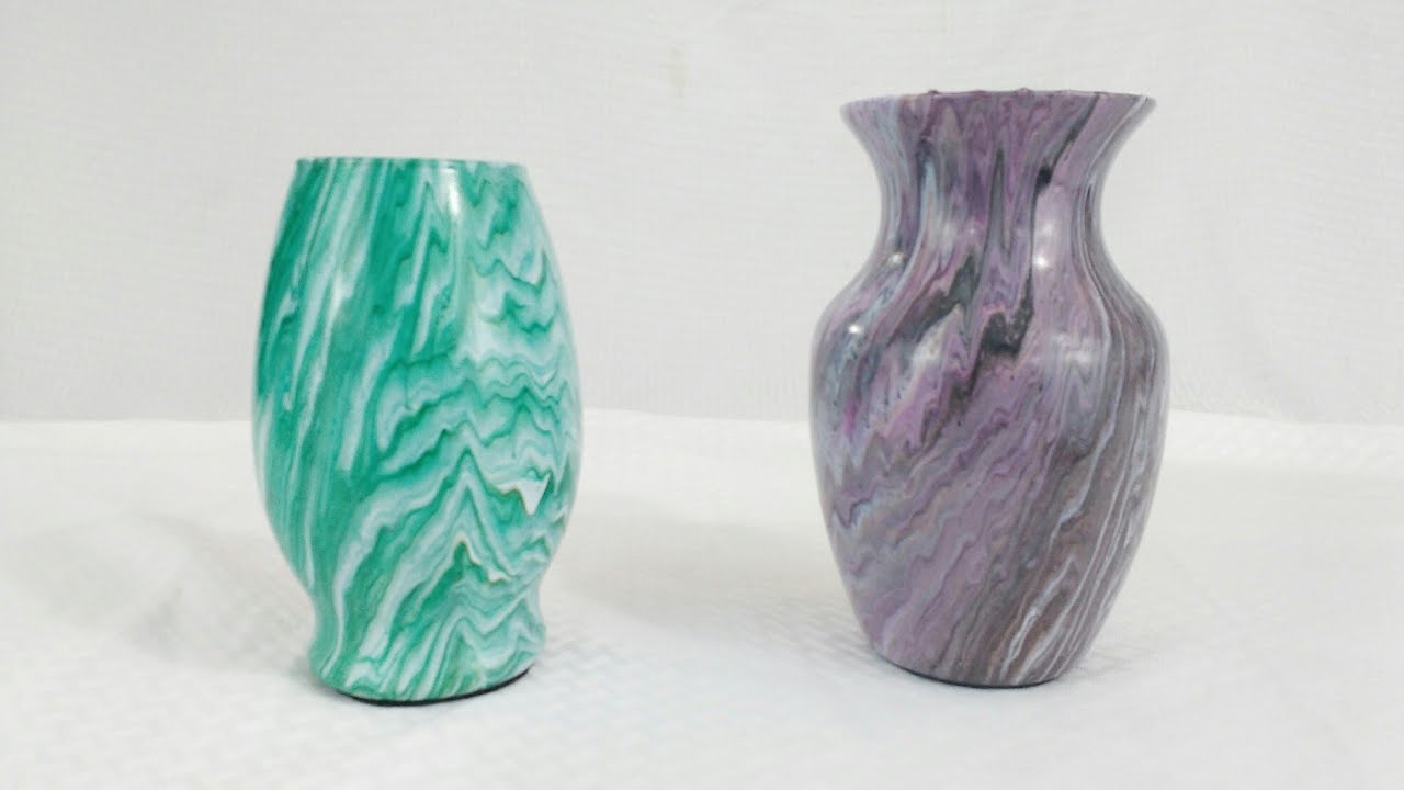 Vase Pour #8: Acrylic Paint
