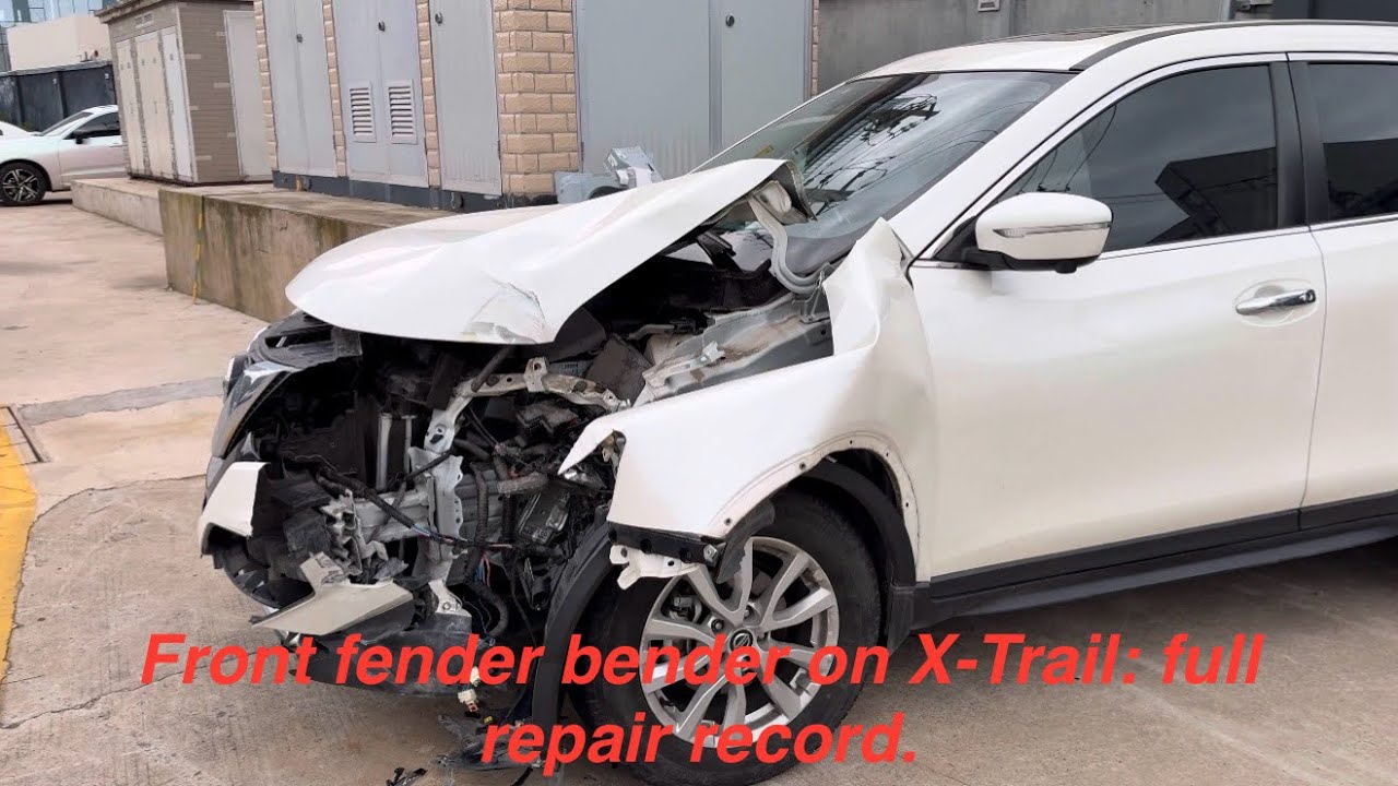 Full record: Minor front fender bender on X-Trail.
