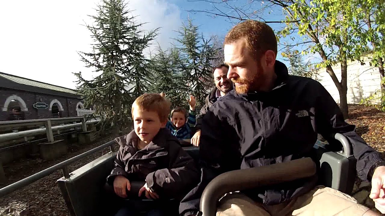 Troublesome Trucks ride at Thomas Land, Drayton Ma